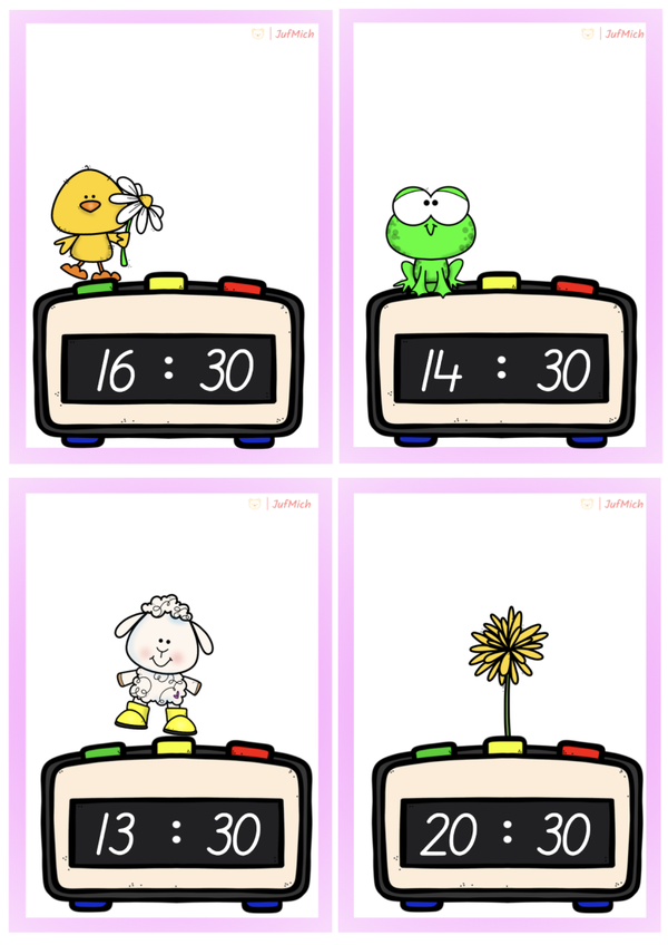 Speurtocht digitaal halve uren lente