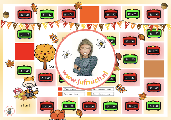 Ganzenbord digitaal V1 bundel herfst