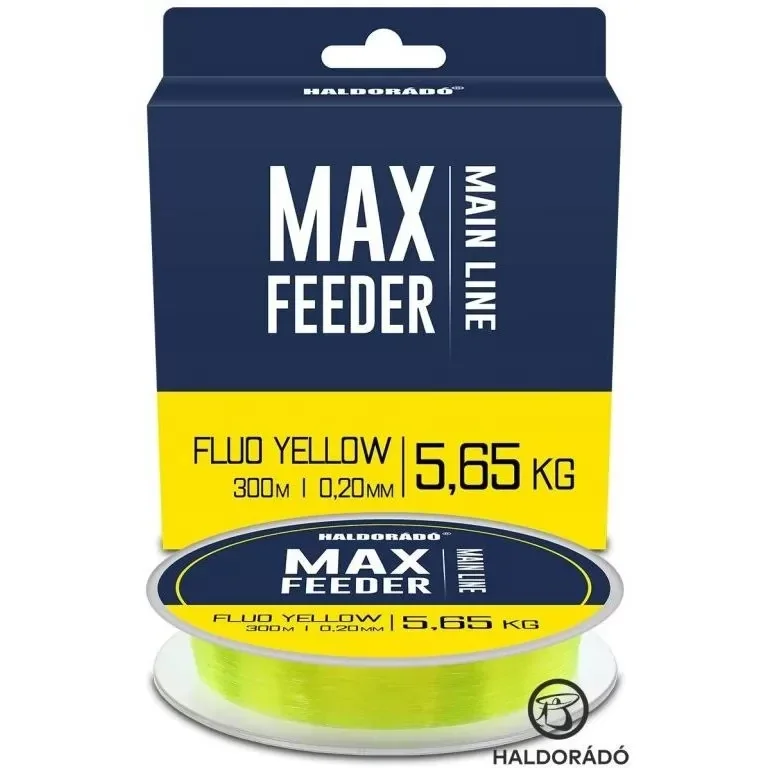 HALDORADO MAX Feeder Fluo Yellow 0,20 mm / 300 m