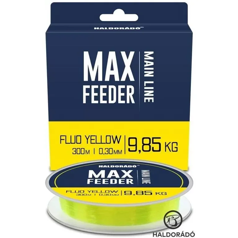 HALDORADO MAX Feeder Fluo Yellow 0,30 mm / 300 m