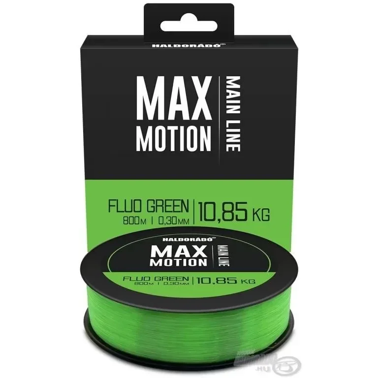 HALDORADO MAX MOTION CARP Fluo Green 0,30 mm / 800 m