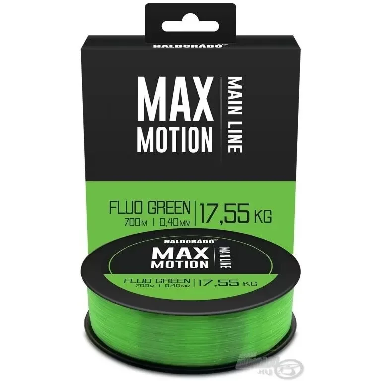 HALDORADO MAX MOTION CARP Fluo Green 0,40 mm / 700 m