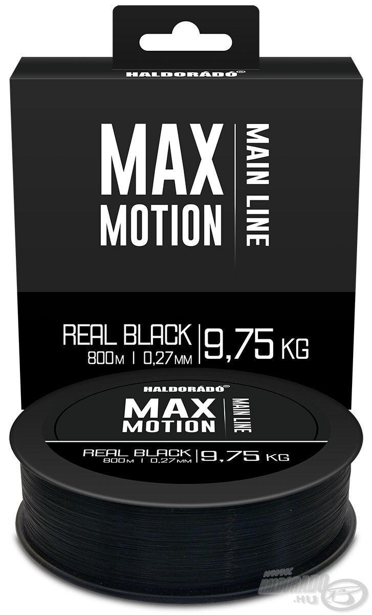HALDORADO MAX MOTION CARP Real Black 0,27 mm / 800 m