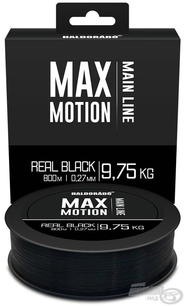 HALDORADO MAX MOTION CARP Real Black 0,27 mm / 800 m