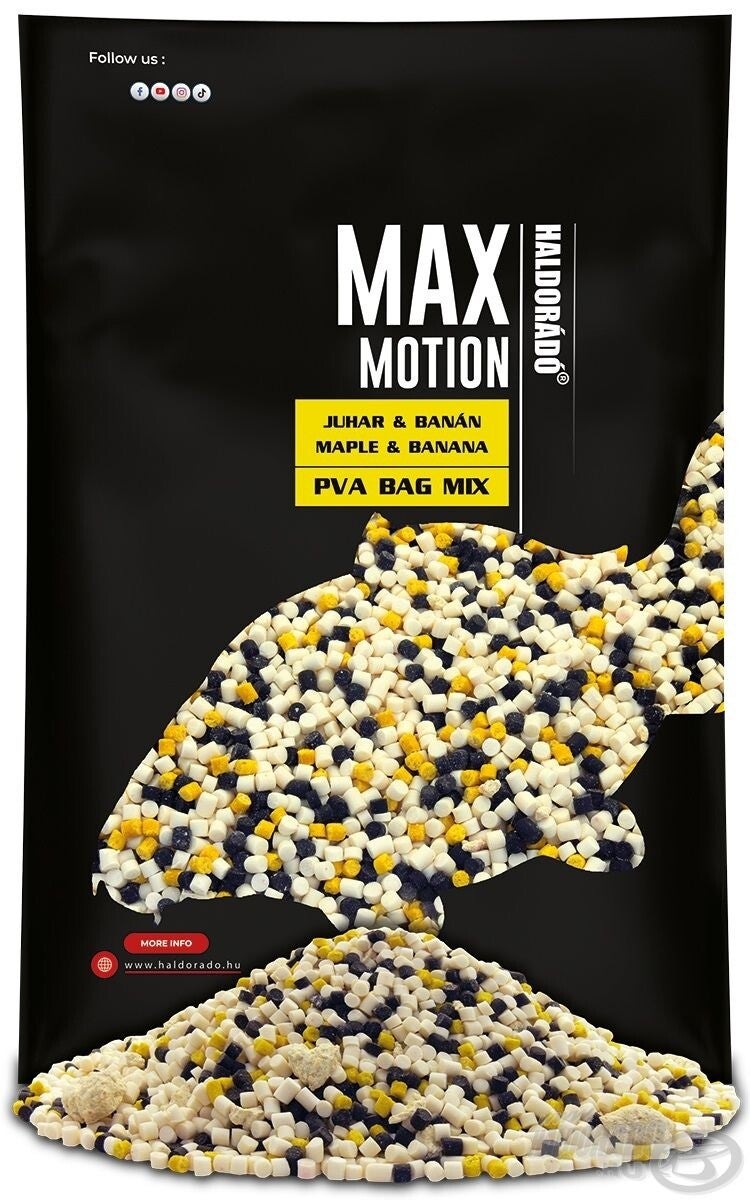 HALDORADO MAX MOTION PVA Bag Mix - Ahorn & Banane