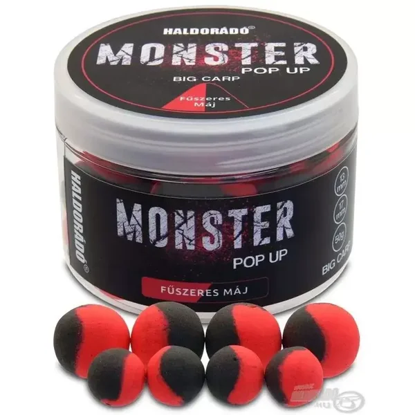 HALDORADO MONSTER Pop Up Big Carp würzige Leber