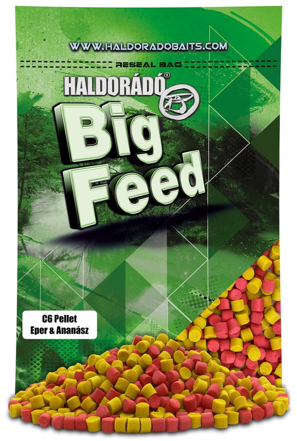 HALDORADO Big Feed - Erdbeere + Ananas