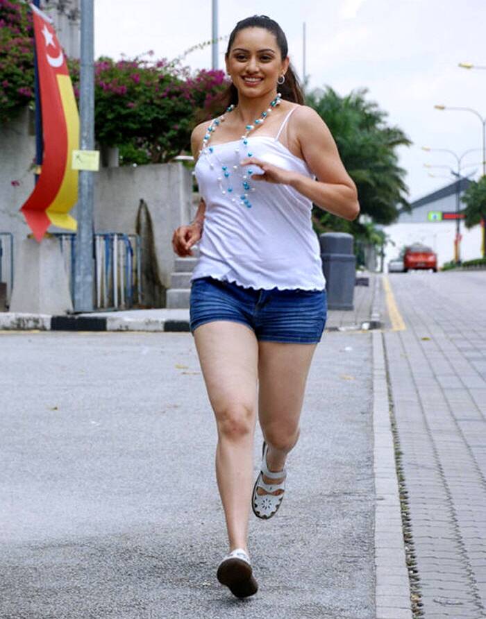 Shruti Marathi hot in jeans shorts 
