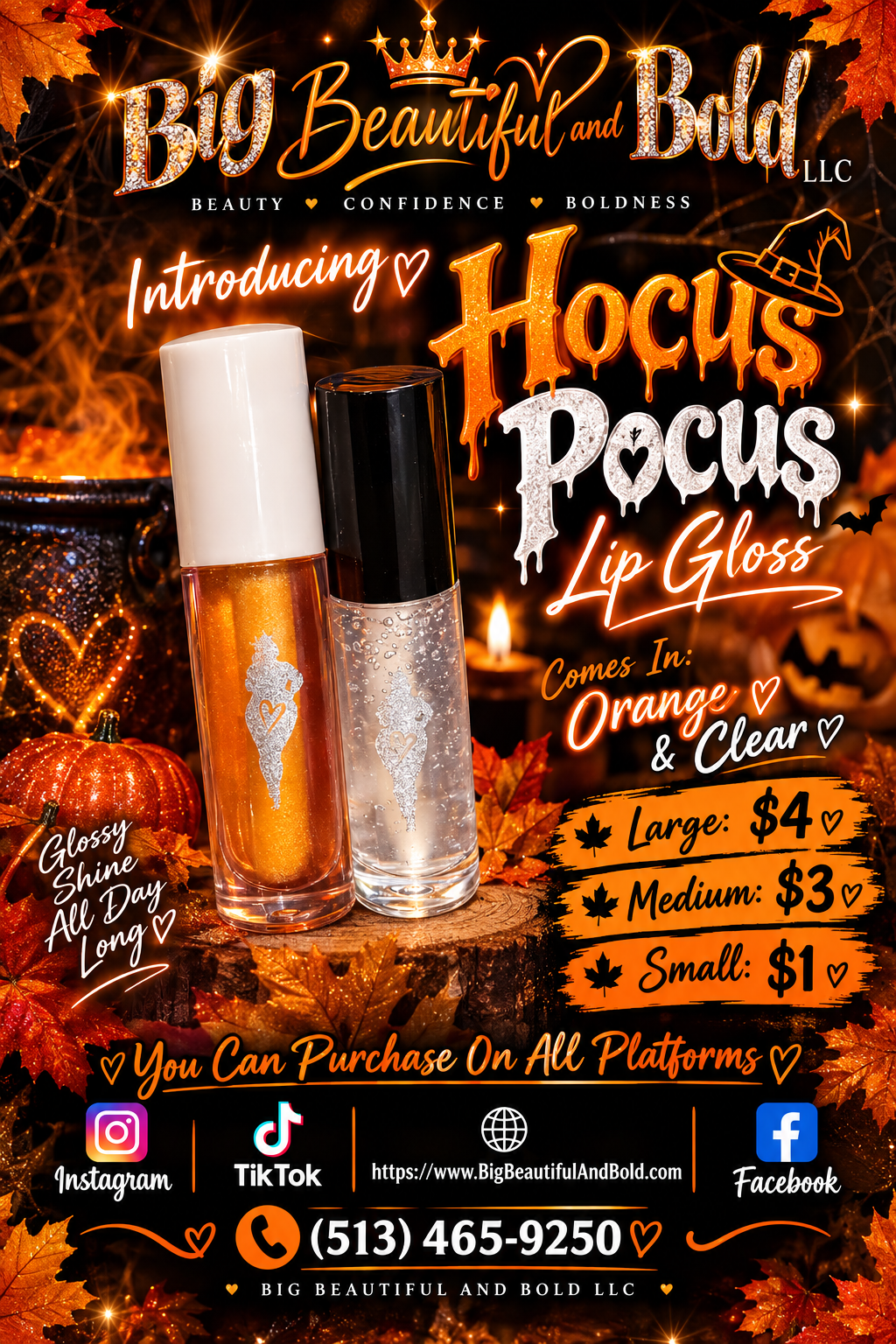 Hocus Pocus 🍁🍂 (Medium size)