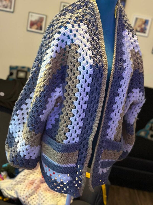 Crotched sweater
