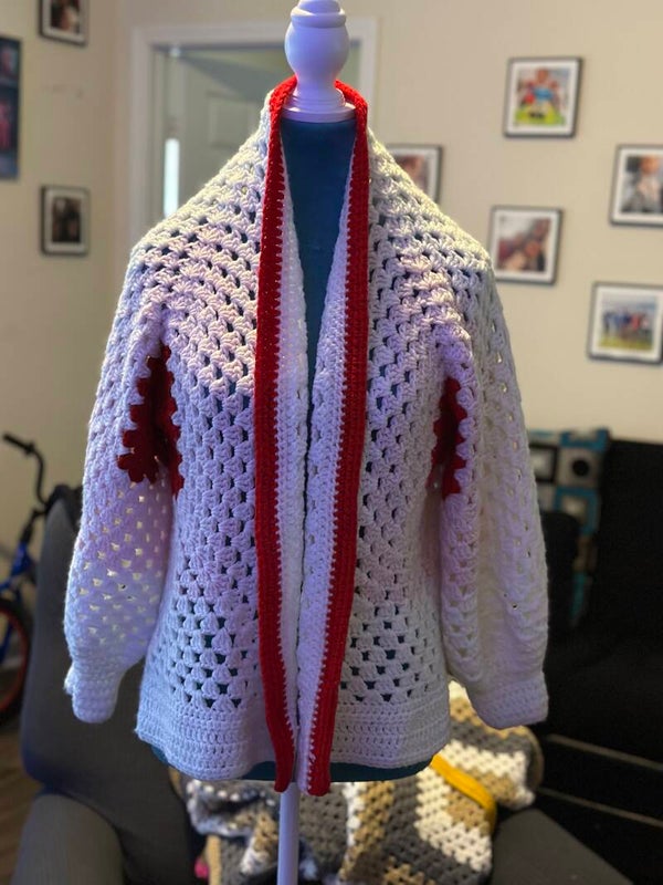 Crotchet sweater