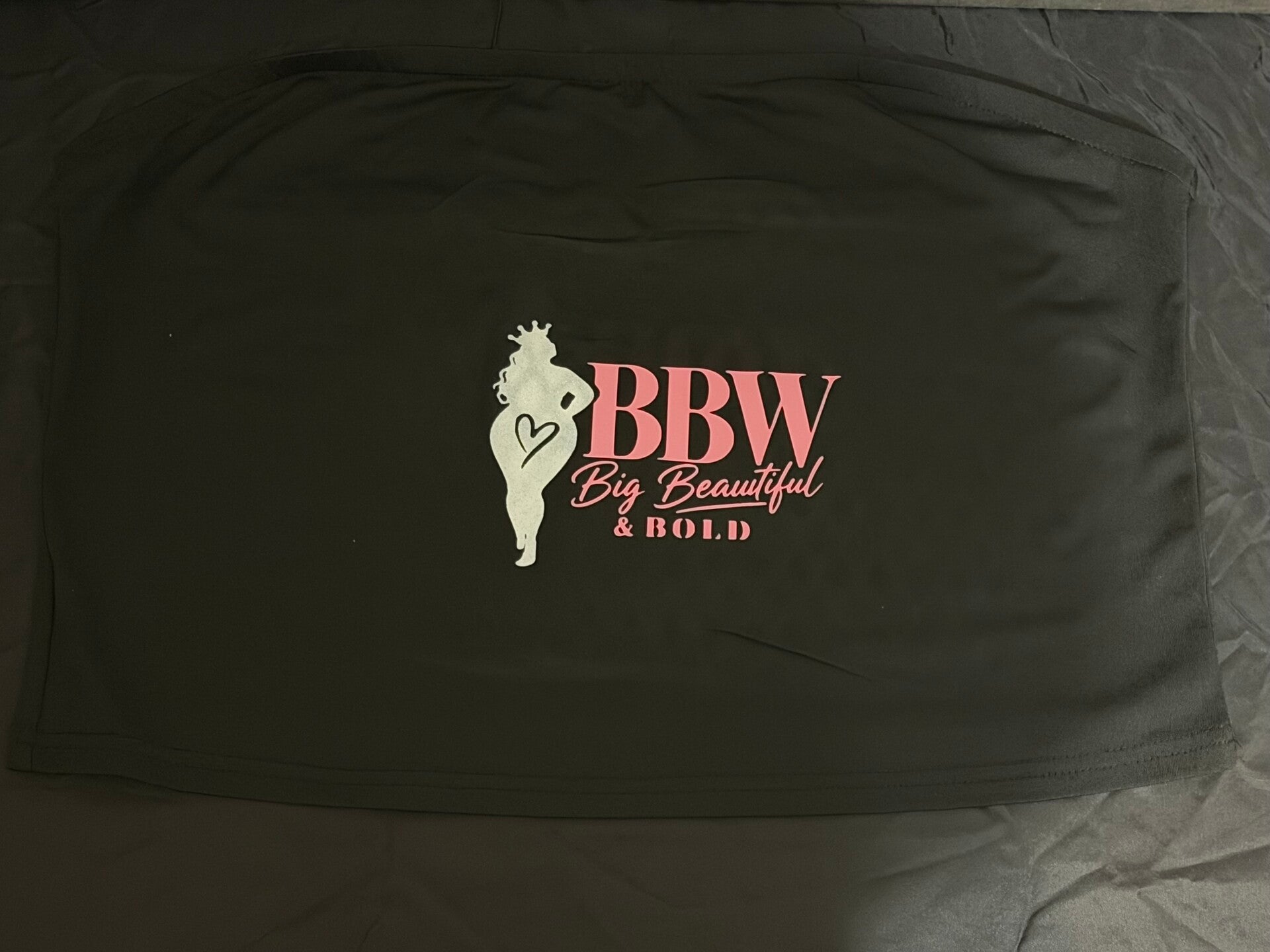 Logo tub-crop top