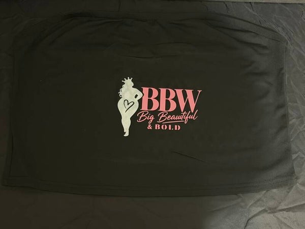 Logo tub-crop top