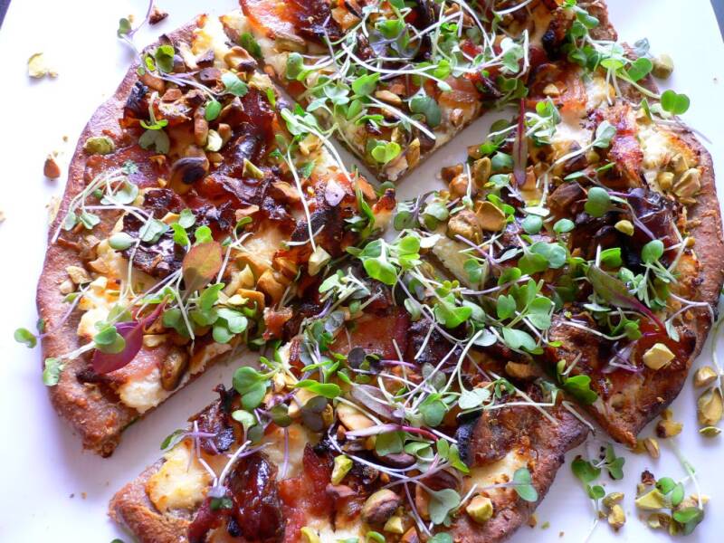 les meilleures recettes des Plantules comment utiliser facilement les micro-pousses Vosges Épinal pizza fromage pousses