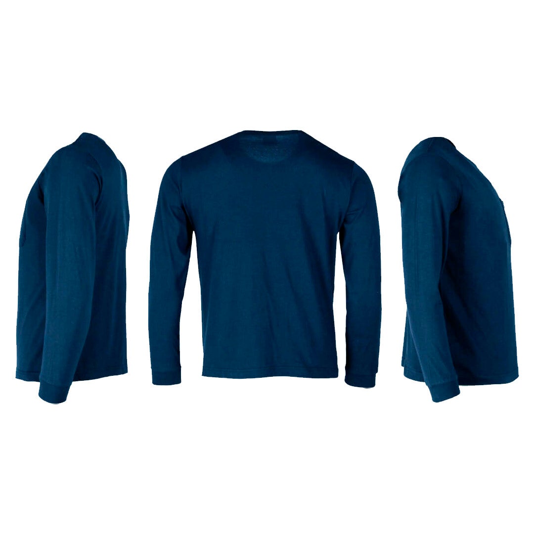 ⚥ CAMISETA ADULTO 020 - Azul marino orión (Algodón)