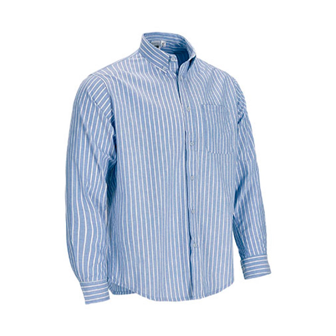 ♂ CAMISA OXFORD ADULTO 099 - Azul celeste (Polycotton)