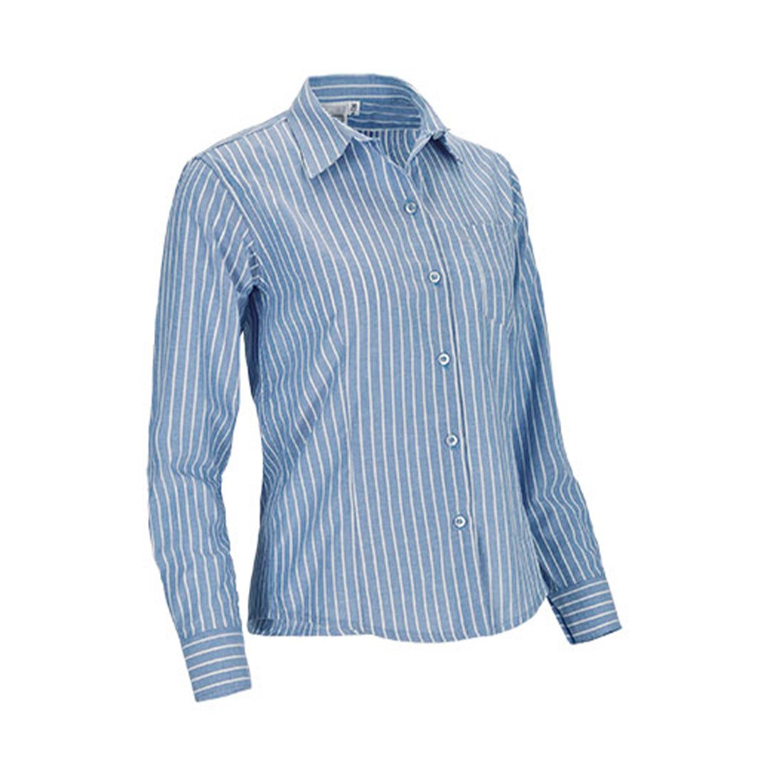 ♀ CAMISA OXFORD ADULTO 101 - Azul celeste (Polycotton)