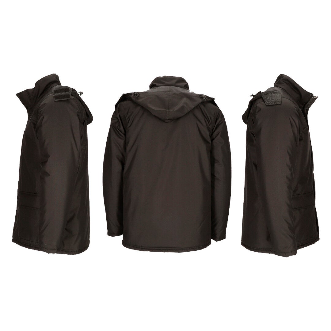 ⚥ PARKA CANVAS CON CAPUCHA 123 (Poliéster)