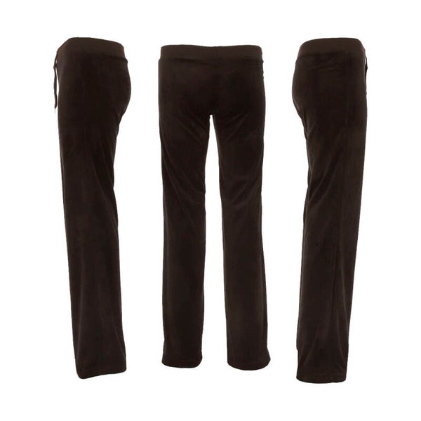 ♀ PANTALÓN TERCIOPELO ADULTO-MUJER "BORRIOL" [Negro] (Poliéster)