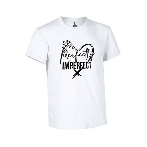 CAMISETA UNISEX "IMPERFECT" (Blanco)