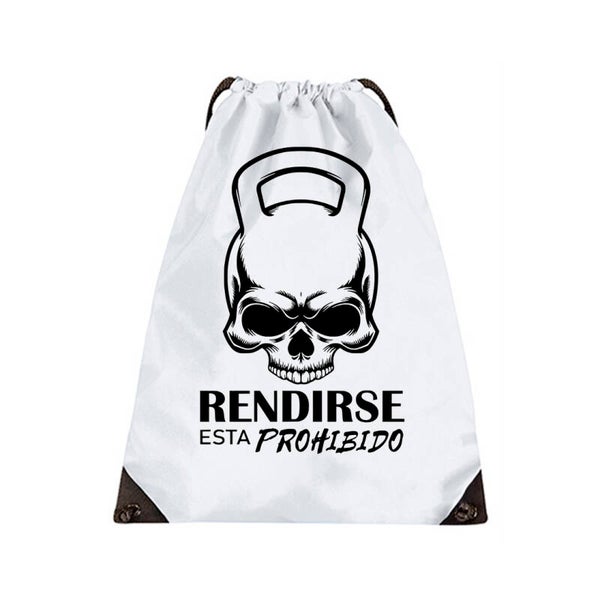 MOCHILA SACO "RENDICIÓN" (Blanco)