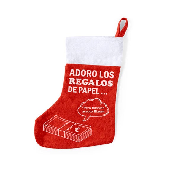 CALCETIN NAVIDEÑO "SASPI BIZUM"
