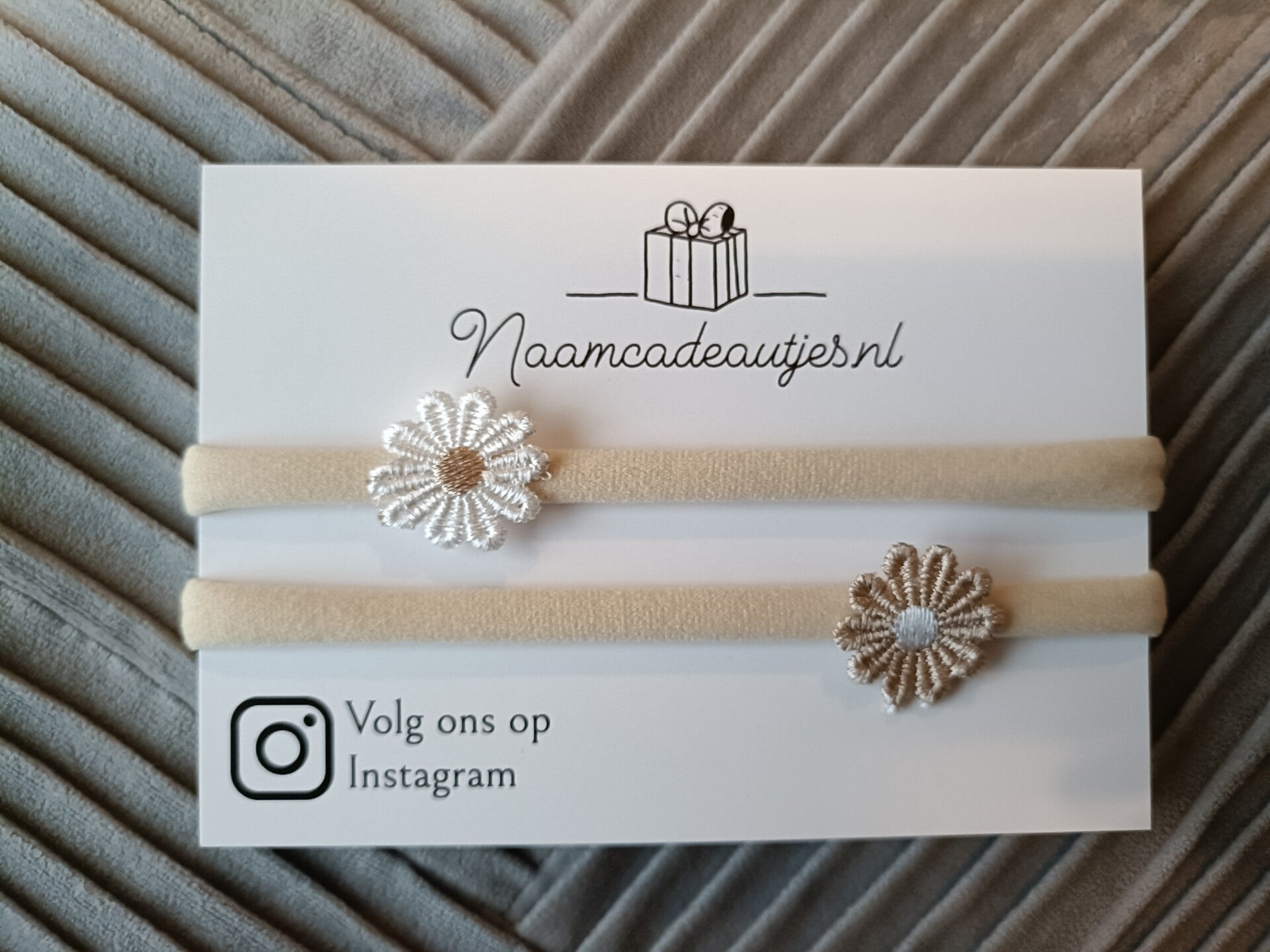 Newborn haarbandjes Lisa