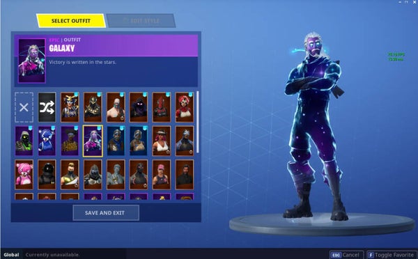 galaxy skin