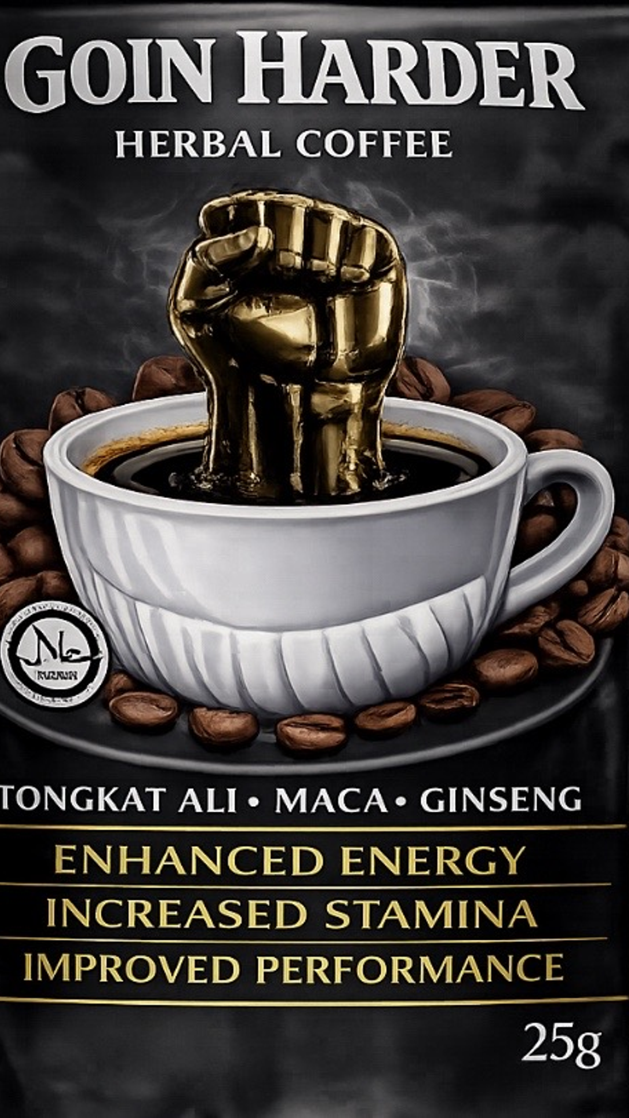 5 Packs Goin Harder Coffee