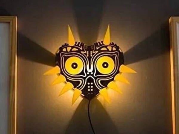 majoras mask wall light