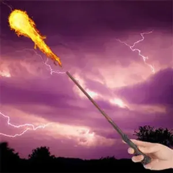 harry potter fire spitting wand
