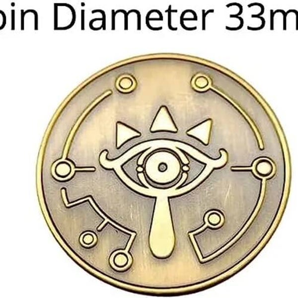 the legend of zelda breath of the wild collectable coin