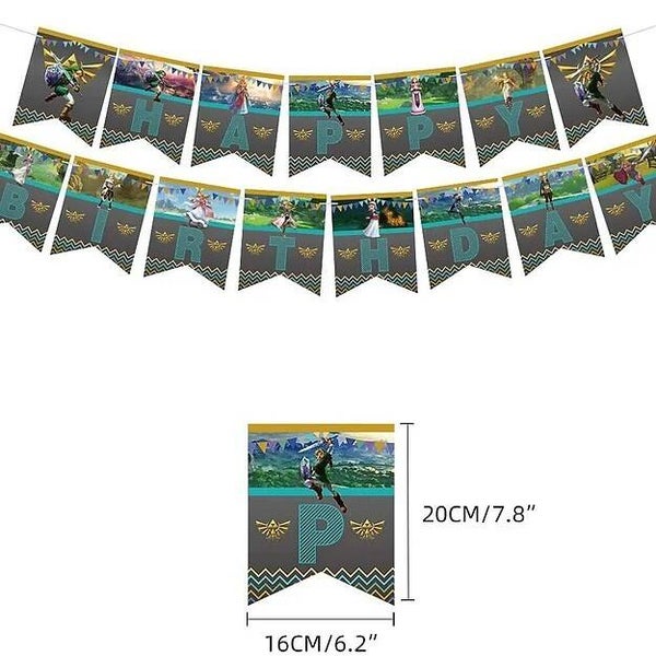 zelda breath of the wild birthday party supplies