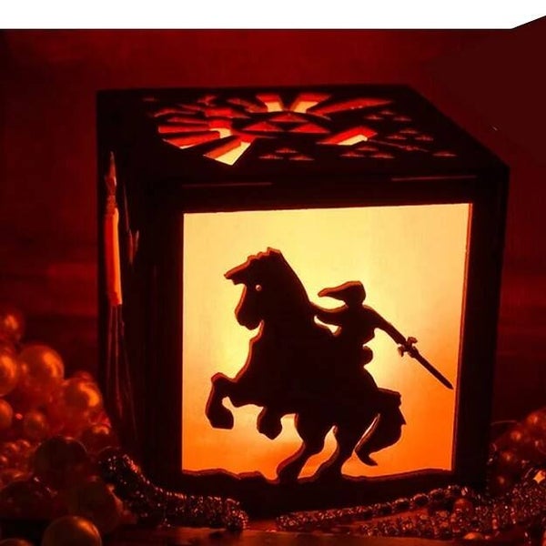 legend of zelda wooden nightlight