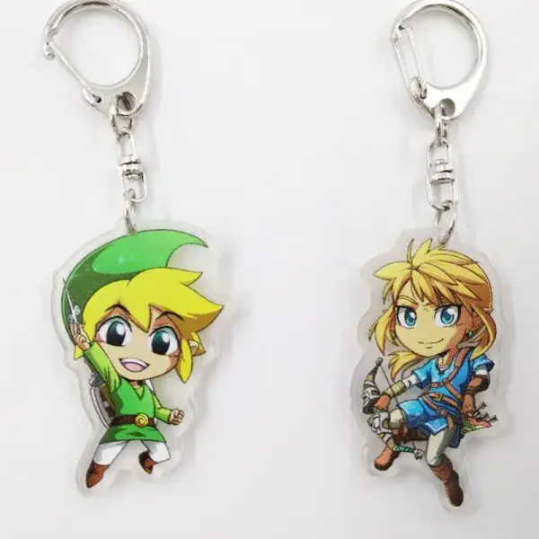 zelda breath of the wild keychain