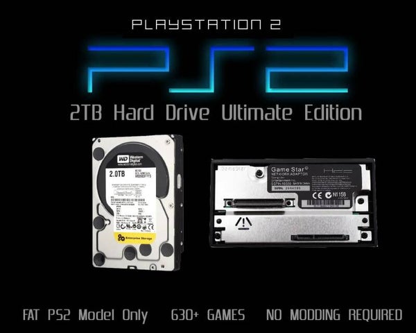 modded hard drive for ps2