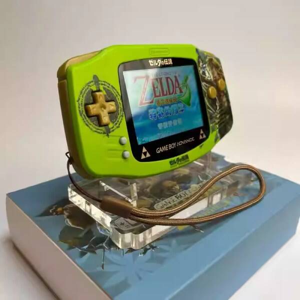 game boy advance handheld console