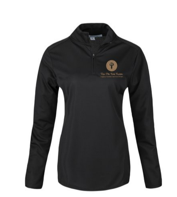 Port Authority® Ladies Pinpoint Mesh 1/2-Zip