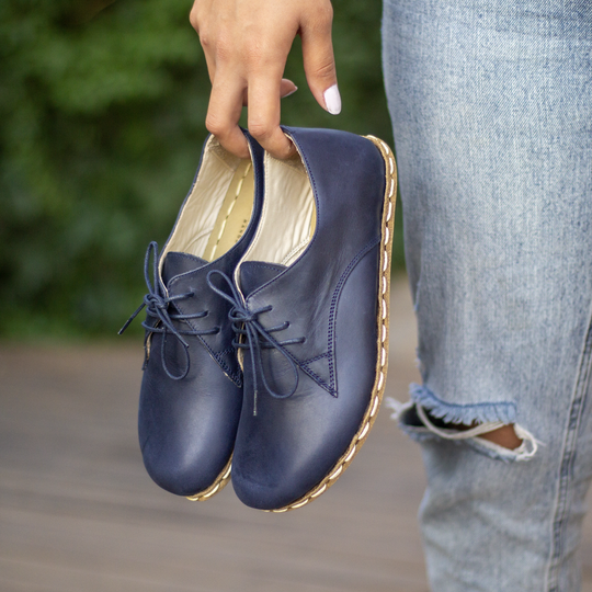 Ladies' Oxford Sneakers Navy
