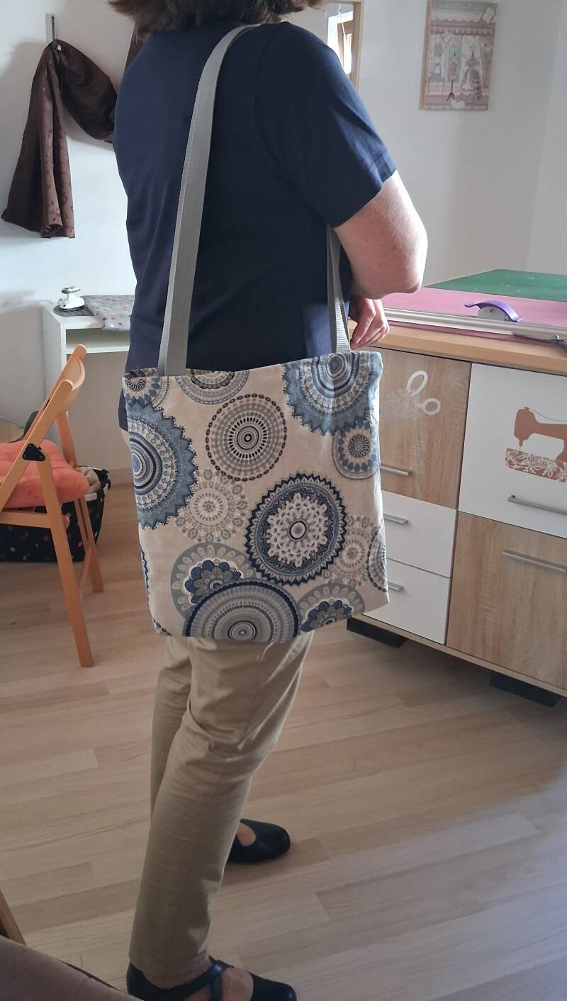 Nähkurs Erwachsene Tasche genäht