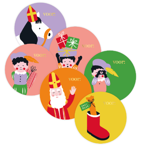 Sinterklaas Voor: per 6 stuks
