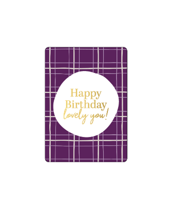 Cadeaukaart - Happy birthday lovely you!