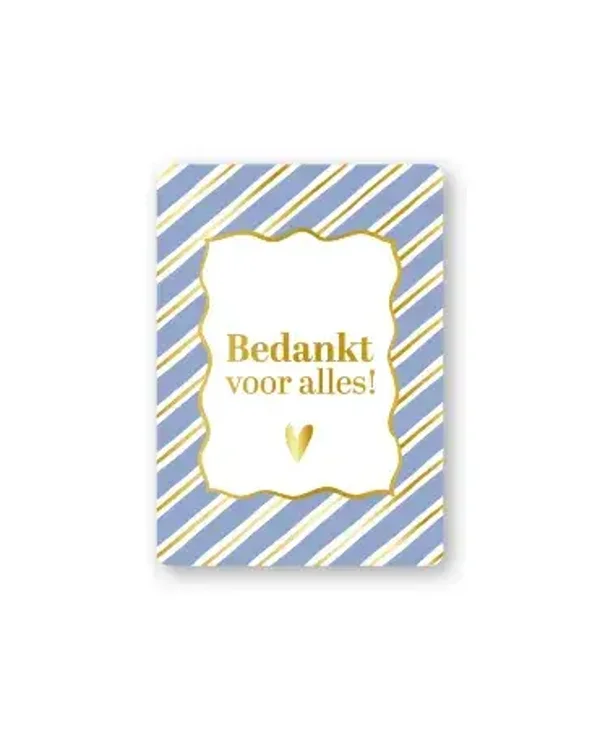 Cadeaukaart - Bedankt voor alles!