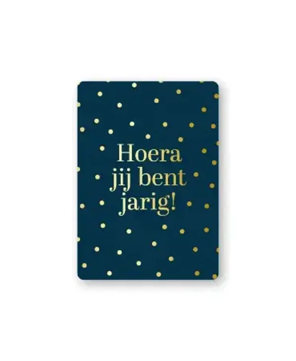 Cadeaukaart - Hoera jij bent jarig!