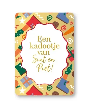 Een Kadootje Van Sint En Piet!