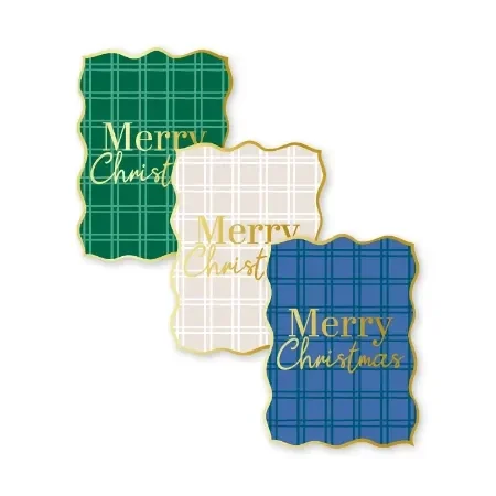 Merry Christmas Kerstruit per 6 stuks