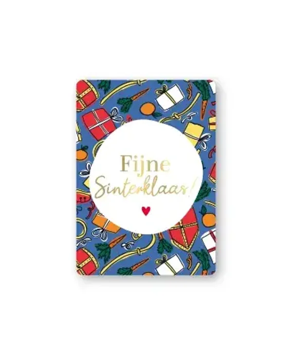Cadeaukaart - Fijne Sinterklaas