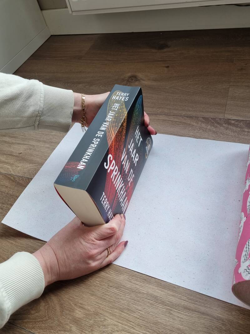 Cadeaupapier lengte bepalen