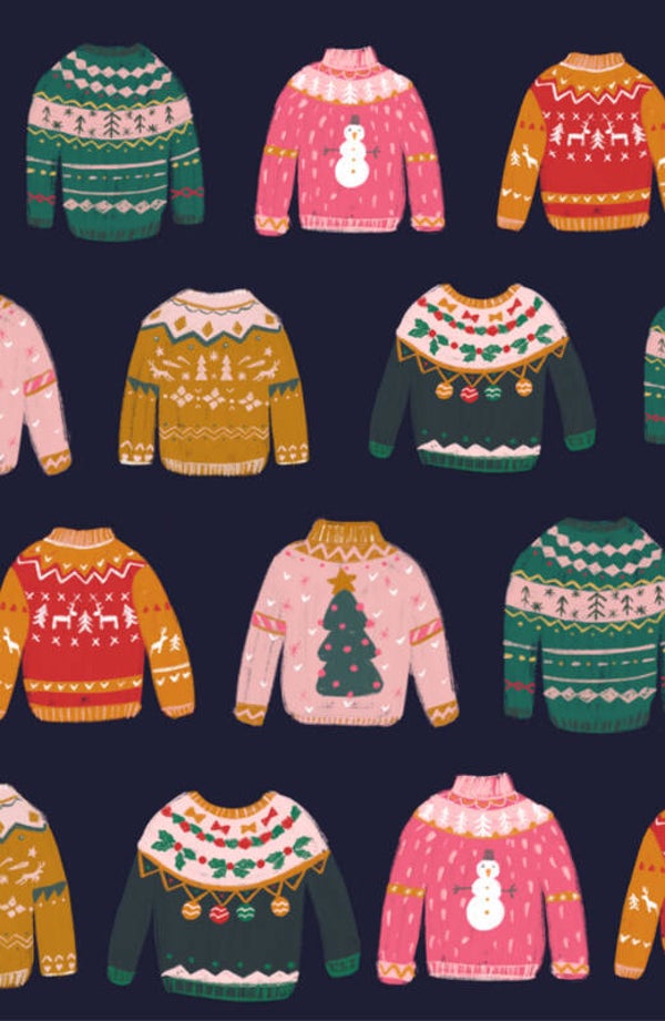 Minikaartje Kersttruien