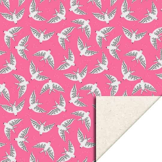 Birds Flamingo Pink 30 cm